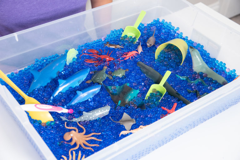 Tri County Therapy | Charleston, Anderson, Toys, Therapy Toys, Pediatric Therapy, Occupational Therapy, Physical Therapy, Speech Therapy, Water Sensory Bin, Therapy Activity, Ocean Unit
