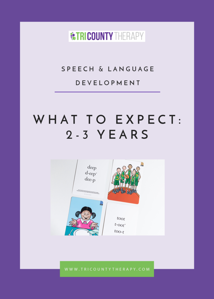 Speech & Language Development: What to Expect, 2-3 Years Old