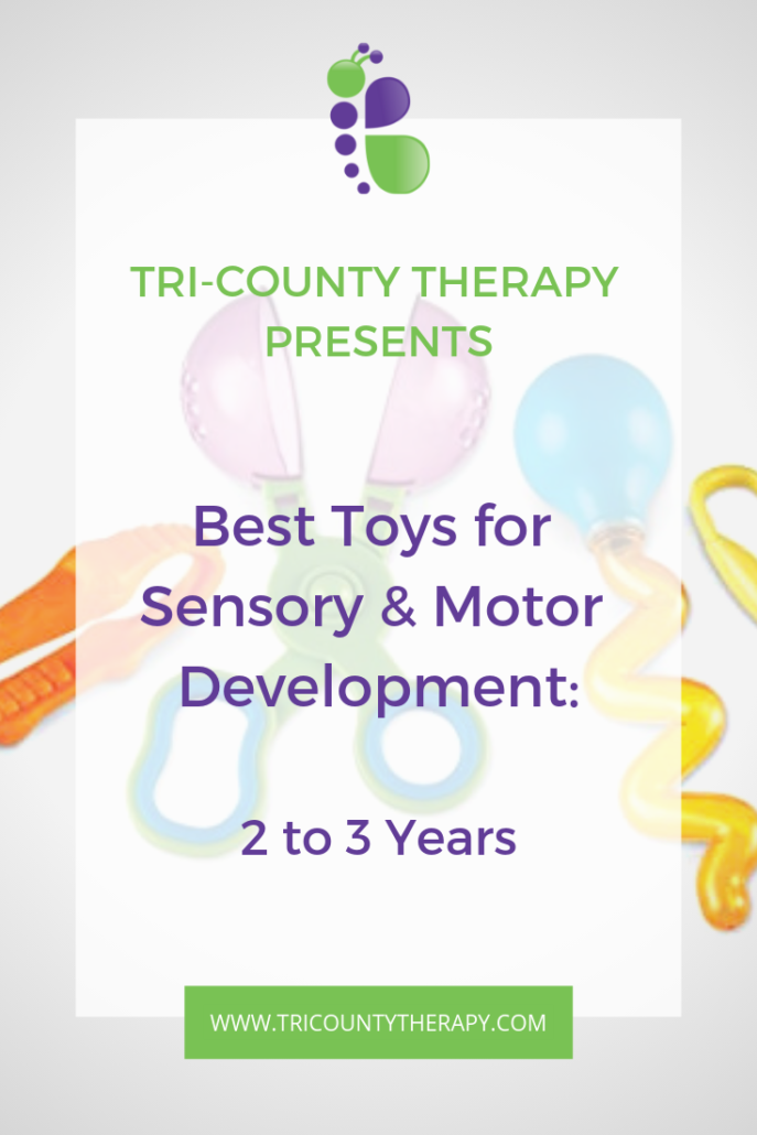 Sensory and Motor Toys: 2 to 3 Years